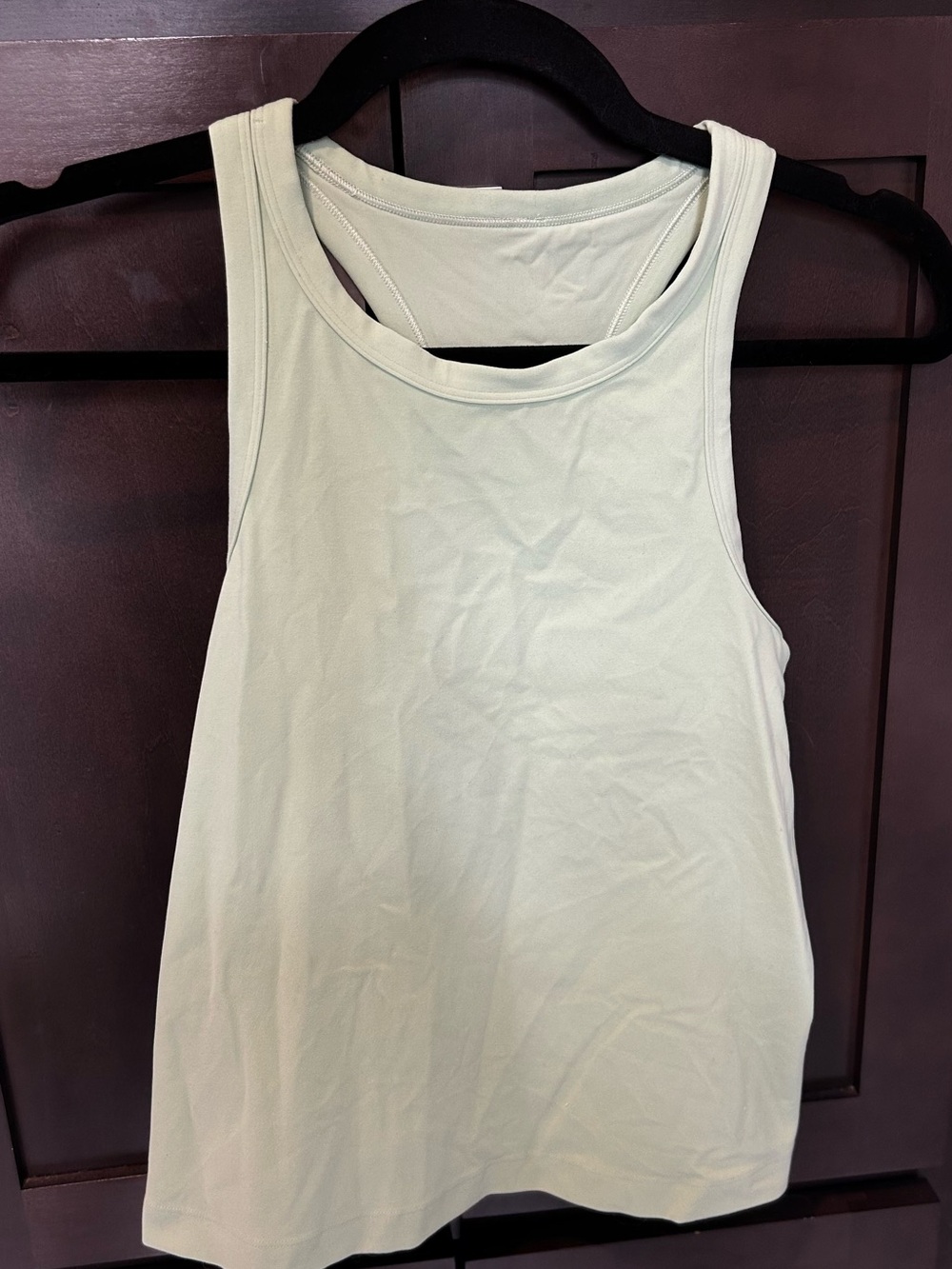 Women's Light Mint Racerback Tank Top